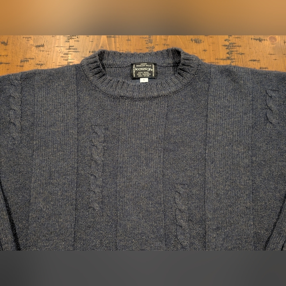 VTG- Kerry L - made in Ireland Wool Sweater